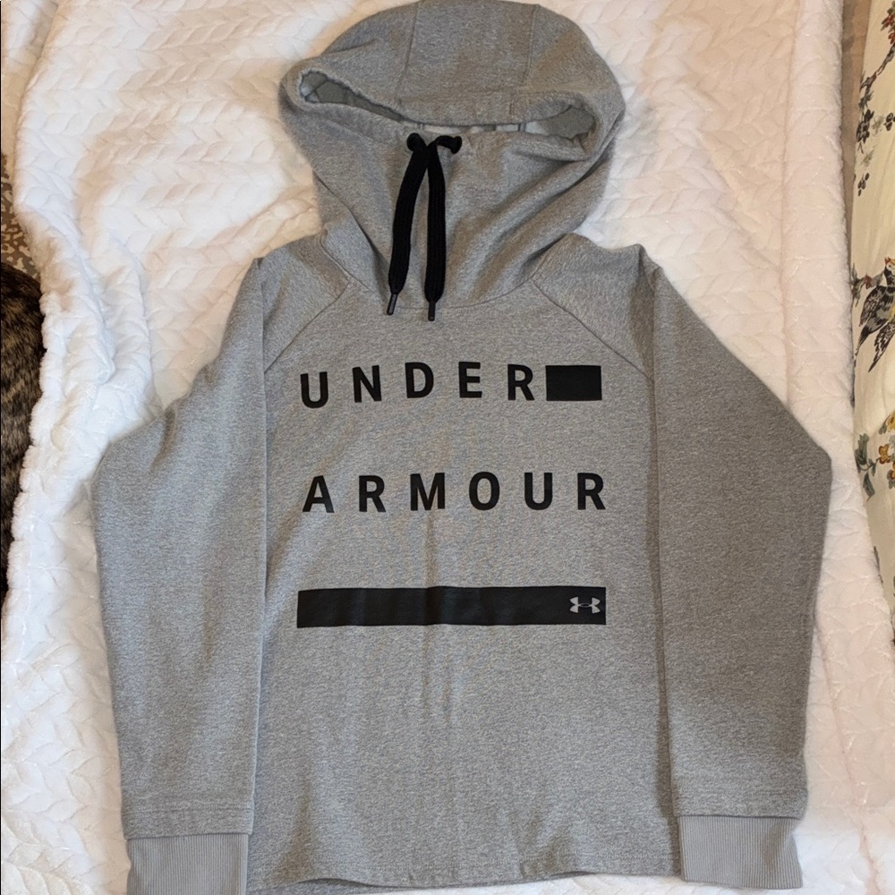 Under Armour Light Gray Men's Hoodie